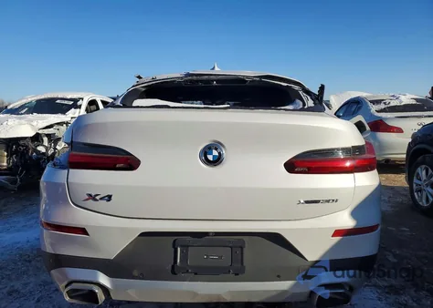 2024 BMW X4 xDrive30I z USA, uszkodzony, nr VIN 5UX33DT08R9W20027